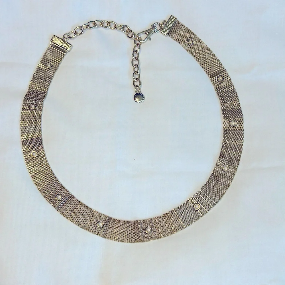 BCBGeneration Mesh Chain Belt